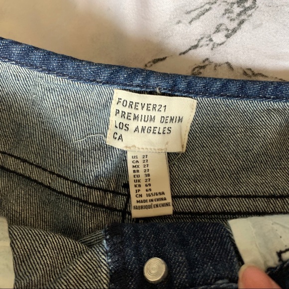 NWT Forever 21 High Waist Denim Shorts - Picture 5 of 6